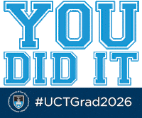 Uctgrad Sticker by University of Cape Town
