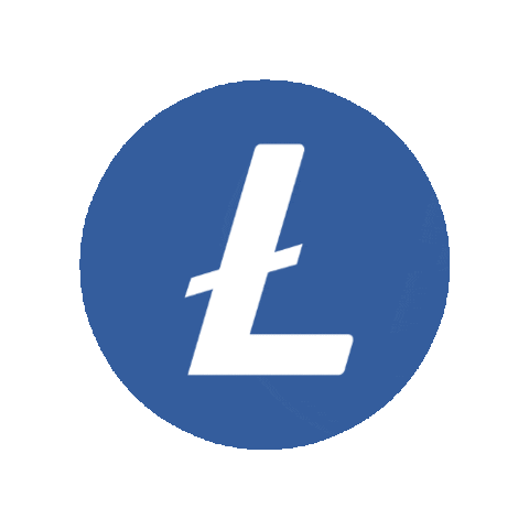 Cryptocurrency Litecoin Sticker by BLOX  crypto app