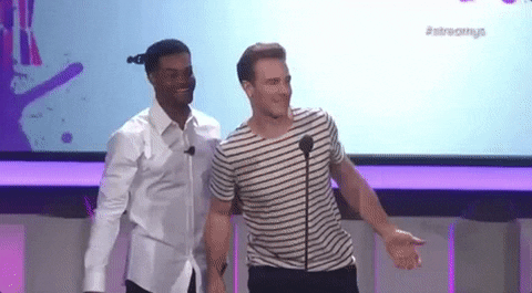 James Van Der Beek Thumbs Up GIF by The Streamy Awards