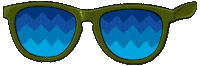 Sunny Day Sunglasses Sticker by Cape Clasp