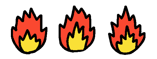 Fire Flames Sticker by milly cohen