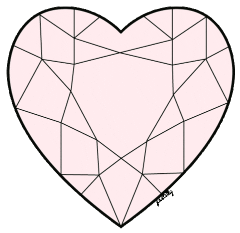 Heart Pink Sticker