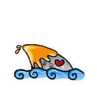 Sybergs shark stl st louis chicken wings Sticker