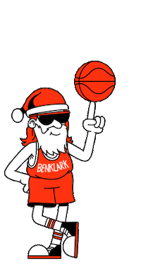 Christmas Basket Sticker by Alexandre Nart