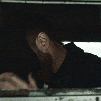 tired pablo schreiber GIF by American Gods