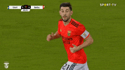 Sl Benfica Shrug GIF by Sport Lisboa e Benfica