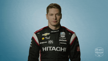 Josef Newgarden Shrug GIF by INDYCAR