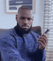 Watching Lebron James GIF