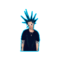 Punk Rock Lol Sticker by The Frst