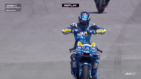 Happy Alex Marquez GIF by MotoGP™