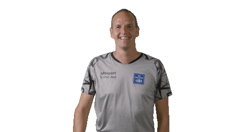 Happy Blau Weiss Sticker by FC Blau Weiß Linz