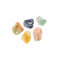 mylunarly moon wellness crystals witchcraft Sticker