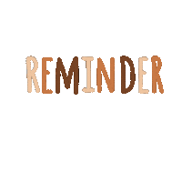 Reminder Smental Sticker