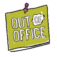 CCHMarketing sticker ooo out of office outofoffice Sticker
