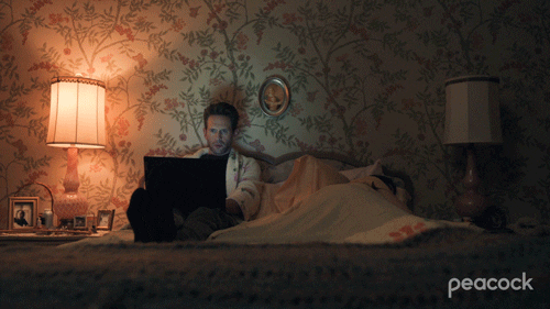 Glenn Howerton Bed GIF by PeacockTV