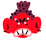 Cartoon Reaction Sticker