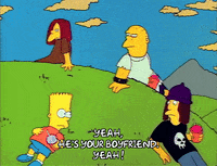 Season 1 Dolph Starbeam GIF by The Simpsons