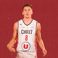 On Fire Sport GIF by Cholet Basket