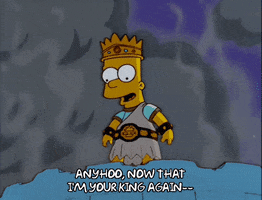mad bart simpson GIF