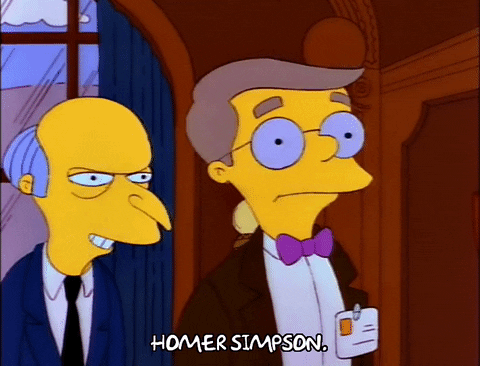 Talking Season 3 GIF by The Simpsons