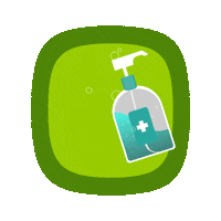 Sanitizer Essentials Sticker by Wego Indonesia