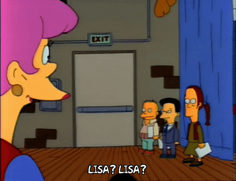 Speaking Season 3 GIF by The Simpsons