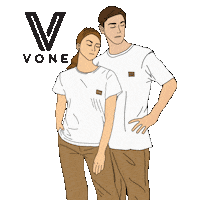 Fashion Ladies Sticker by vone officiel