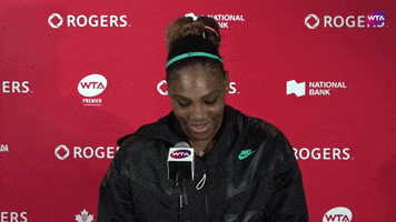 Serena Williams Lol GIF by WTA