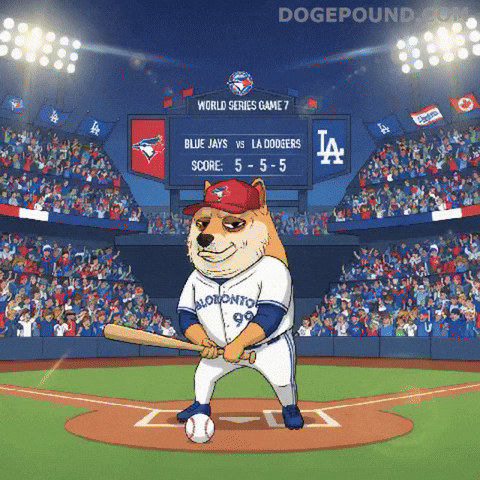 World Series Baseball GIF by Doge Pound