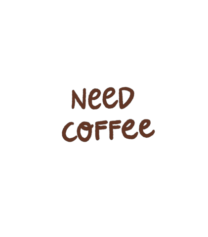 Sleepy Coffee Sticker