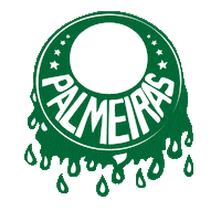 manchaverdetorcida verde palmeiras seta torcida Sticker