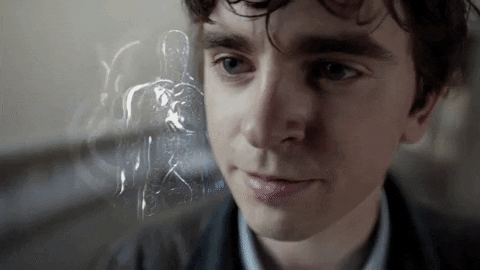 abcnetwork giphygifmaker the good doctor freddie highmore shaun murphy GIF