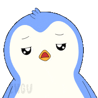 Tired Blah Blah Blah Sticker by Pudgy Penguins