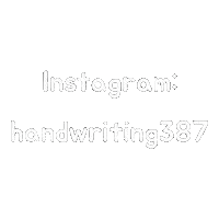 Handwriting387 Sticker