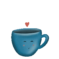 Ivonne_Rode coffee cup coffee cup coffee mug Sticker