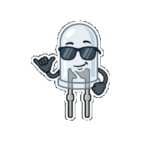 Sunglasses Chilling Sticker by Wuerth Elektronik Group