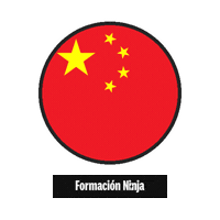 China Flag Sticker by Formación Ninja