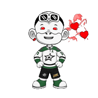 Dallas Stars Sticker by Zhot
