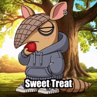 Armadillo Sweet Treat GIF by Chillo Dillo