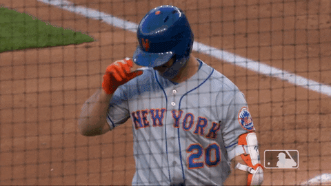 high five home run GIF by New York Mets