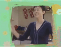 happy home with kids GIF