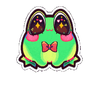 Ribbit Sticker
