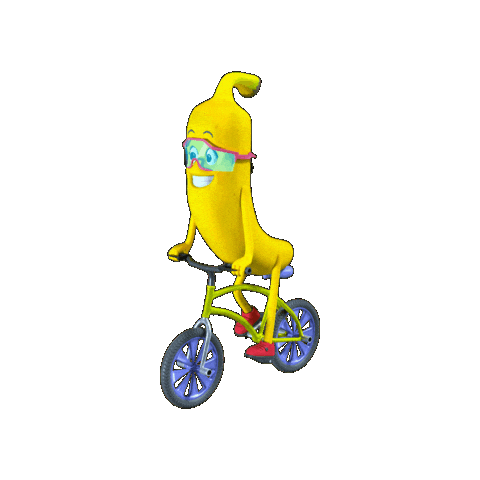 Banana Sticker by OBA HORTIFRUTI