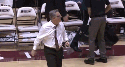 barry hinson thumbs up GIF by SIUSalukis