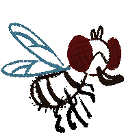 Fly Insect Sticker