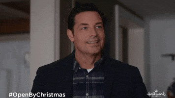 Brennan Elliott Smiling GIF by Hallmark Channel