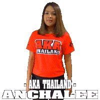 Muay Thai Thumbs Up Sticker by AKA Thailand