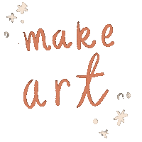 Make Art Sticker by Thirsty For Art