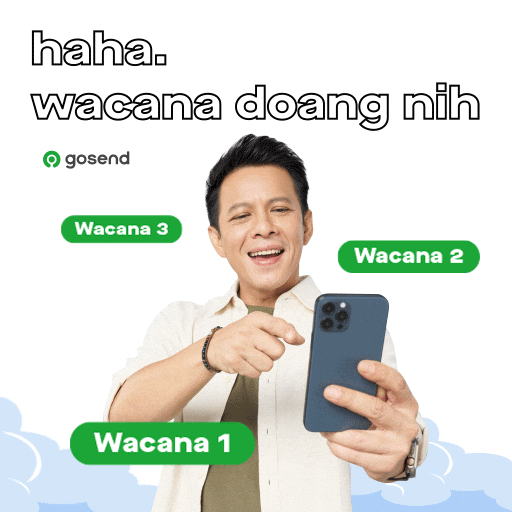 Ariel Go Sticker by Gojek Indonesia