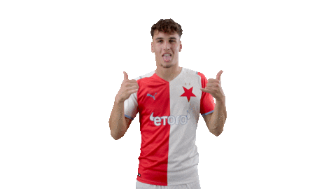 Football Celebration Sticker by SK Slavia Praha